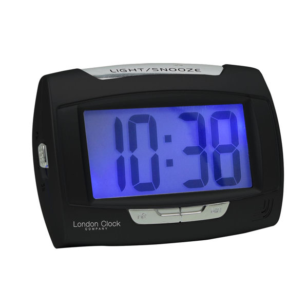 London Clock Company Digital Alarm Tabletop Clock Wayfair.co.uk